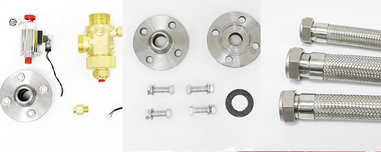 FM200 fire suppression system Mechanical components