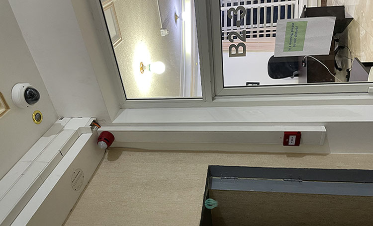 Yemen IOM Addressable Fire Alarm System and Centralized Emergency Light System Project