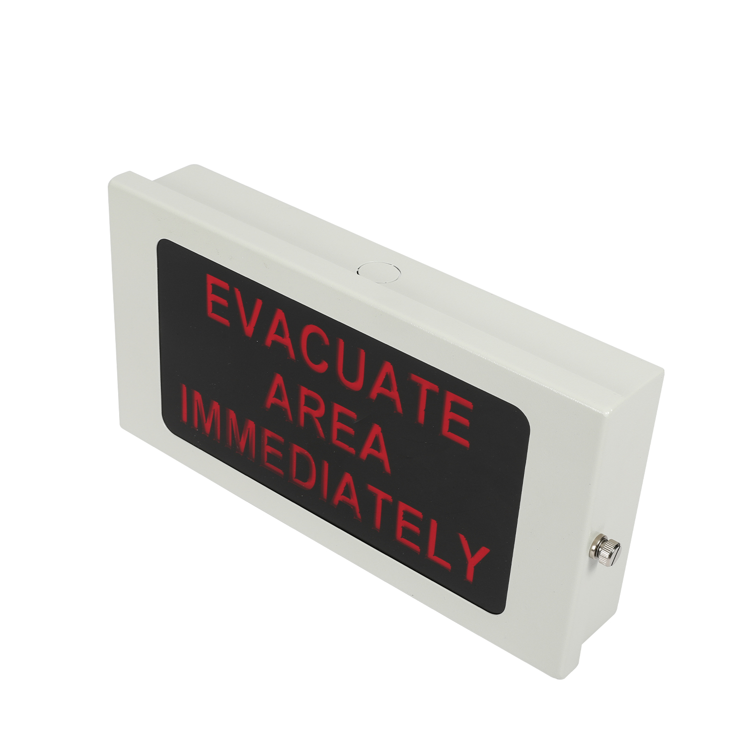 Evacuate Signage