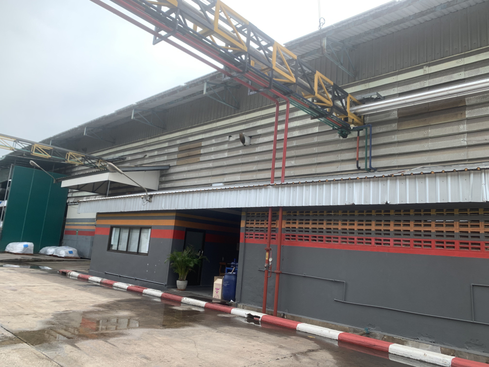 Asenware FP100 addressable fire system for Leather boot factory project in Thailand